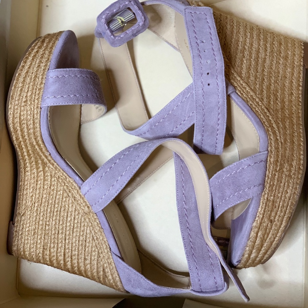 Mark Fisher Haely NWT Size 7m Light Purple Suede